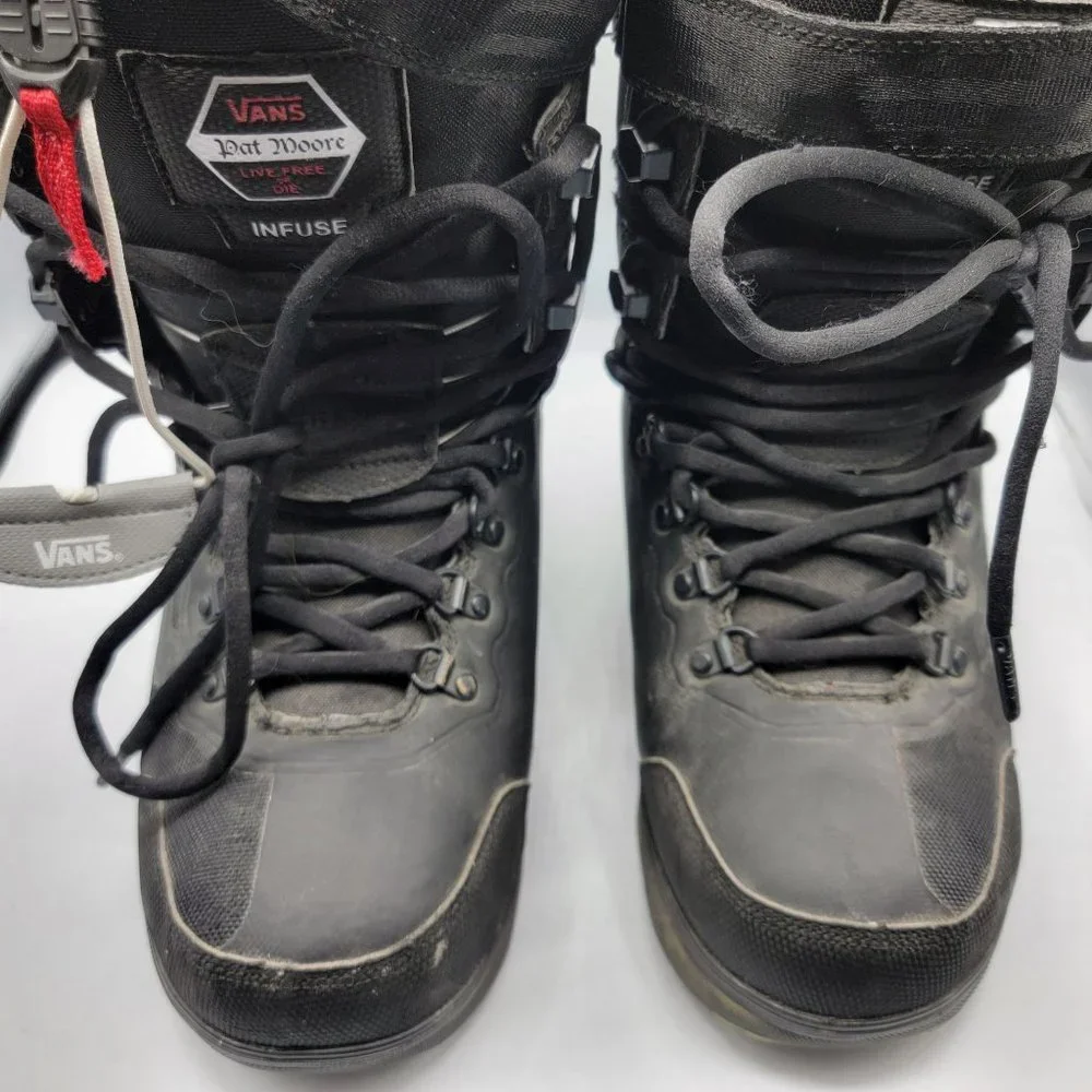Vans Pat Moore Infuse Mens SnowBoots Black Size 10 China Samples Not For Resale